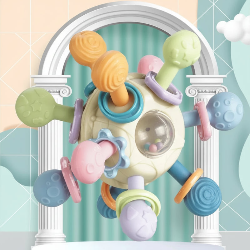 CalmChew – Zacht & Veilig – 3-in-1 Siliconen Bijtring