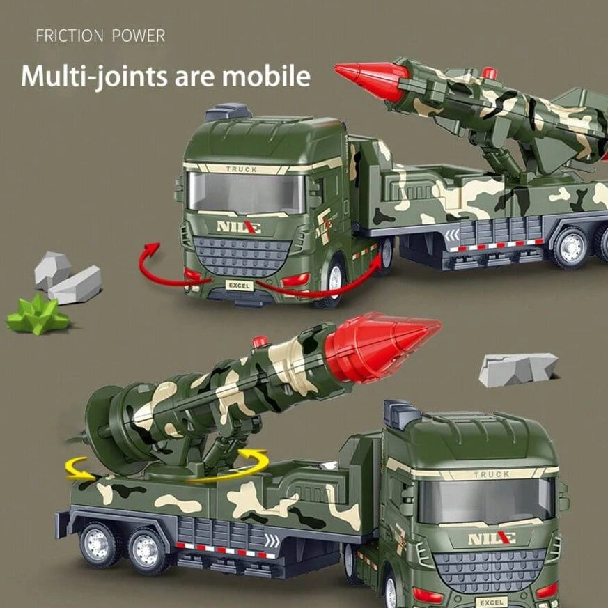BattleTruck – Militair & Interactief – Leger Truck Speelgoed