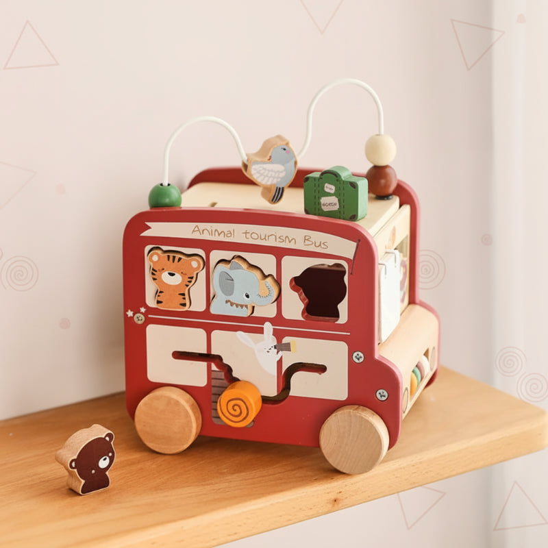 BusyRide – Educatief & Veelzijdig – Houten Montessori Activiteitenbus