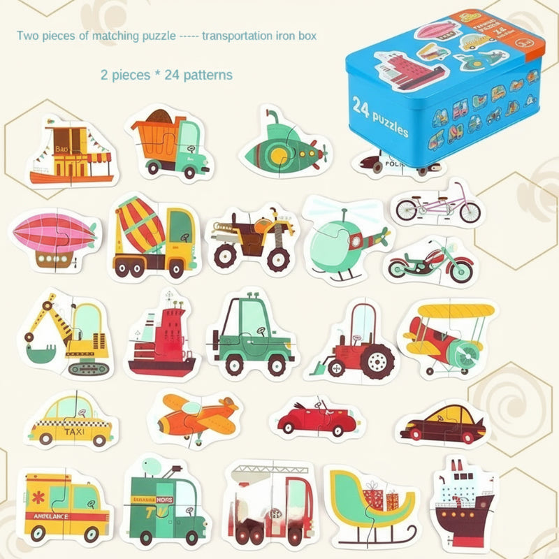 BrainBox – Leren & Spelen – 3D Houten Puzzel