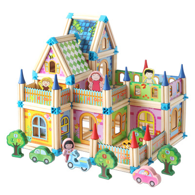 Woods – Duurzaam & Creatief – Houten Bouwset voor Kinderen