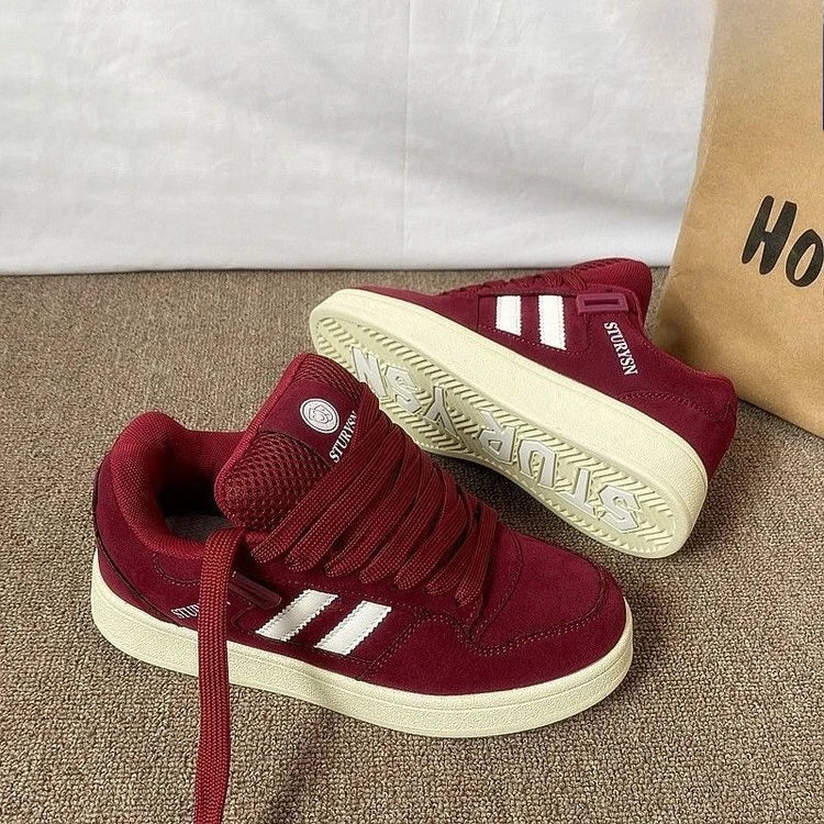 UrbanStep – Trendy & Comfortabel – Bordeauxrood Sneaker