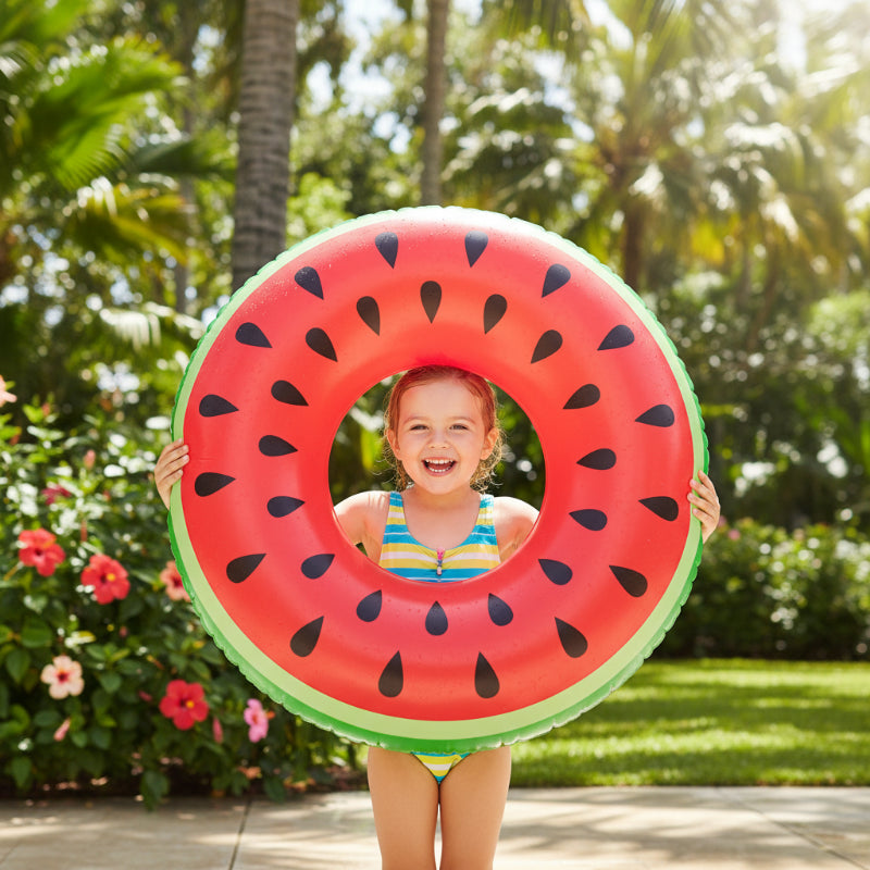 SunSplash – Tropisch & Comfortabel – Tropische Fruit Zwemring