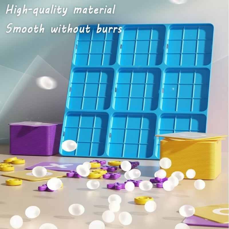 ThinkTac – Slim & Uitdagend – Tic-Tac-Toe Breinbreker (Boter-kaas-en-eieren)