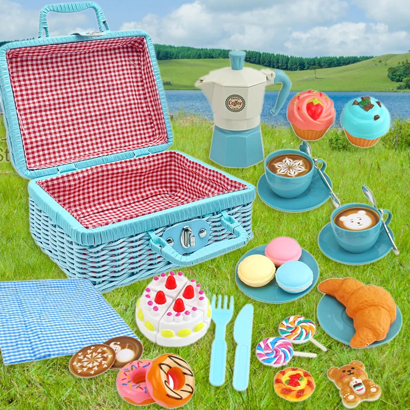 Tea Party Set – Zoet & Chic – Picknick Speelgoed Set