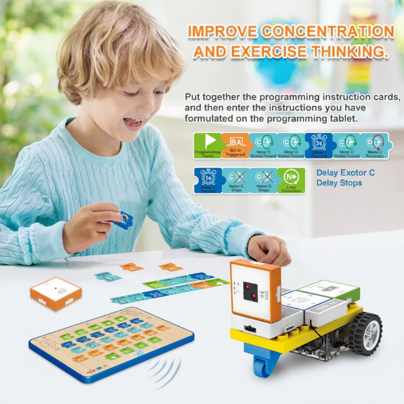 STEM Programming Blocks – Leren Programmeren – Bouwstenen Set
