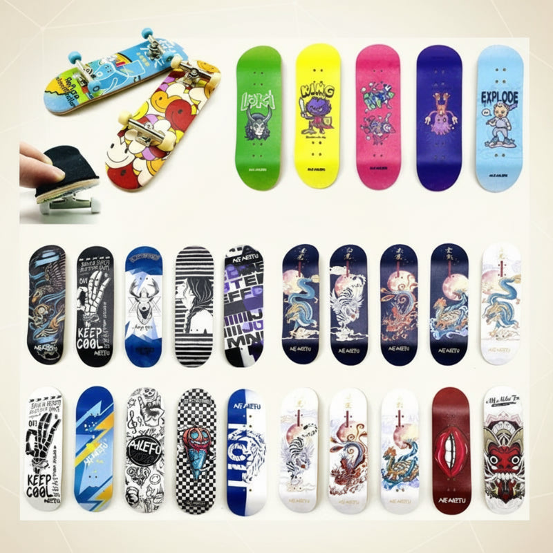 MiniDeck – Stoer & Flexibel – Vinger skateboard