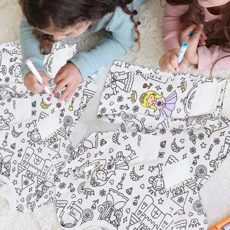 DIY Pajama Set™ – Kleur & Droom – Kleuren Kinderpyjama Set