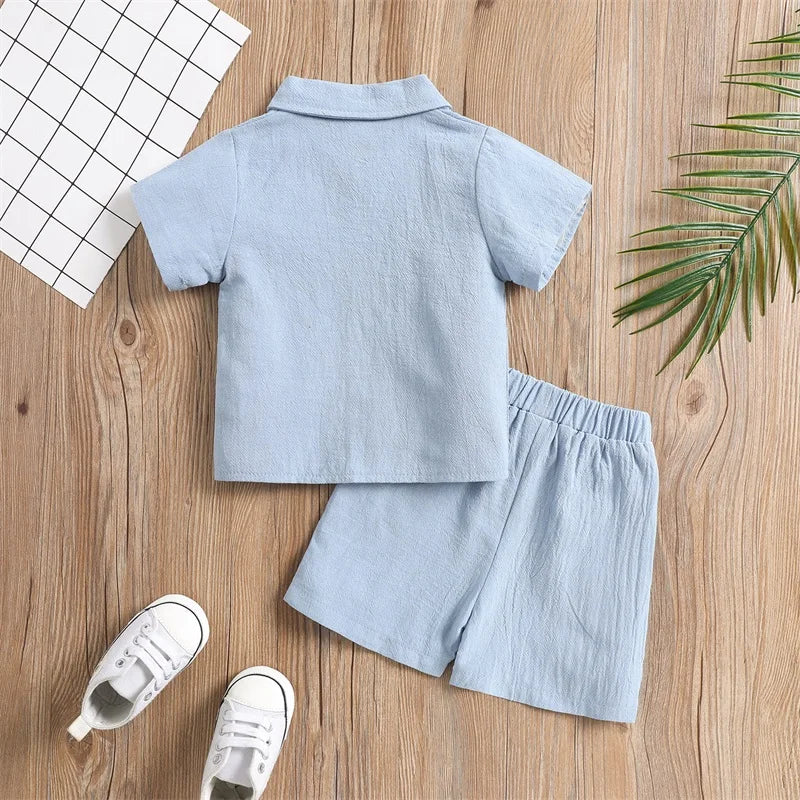 Mini Fashion™ – Stoer & Stijlvol – Katoenen Baby Outfit