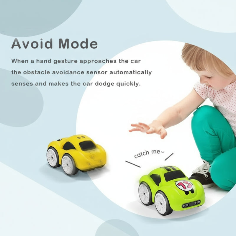 TinyRacer – Tekenplezier & Slim Rijden – Autonome Cartoon Auto