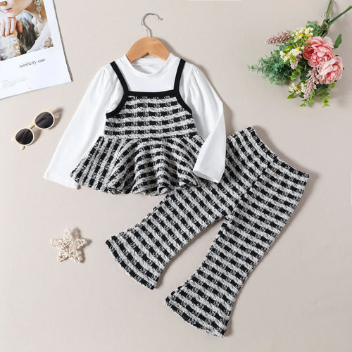 Mini Fashion™ - Trendy Design - 2-Delige Flared Set
