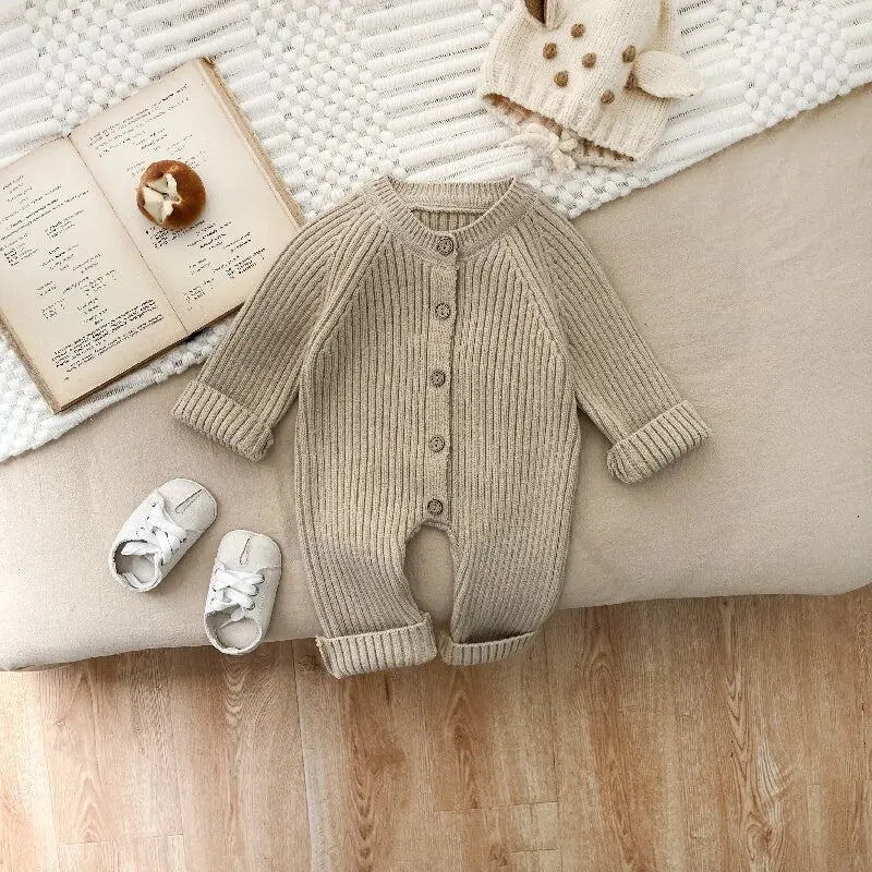 CozyCotton – Comfortabel & Stijlvol – Gebreide Romper