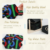 LogicStack – Slim & Educatief – Vorm- en Nummer Sorteerspel