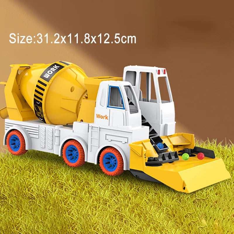 Power Mixer Truck™ – Draai & Bouw Pret – Speelgoed Bouwvoertuig