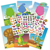 Funny Faces™ – Dierenpret & Plakplezier – Herbruikbaar Stickerboek