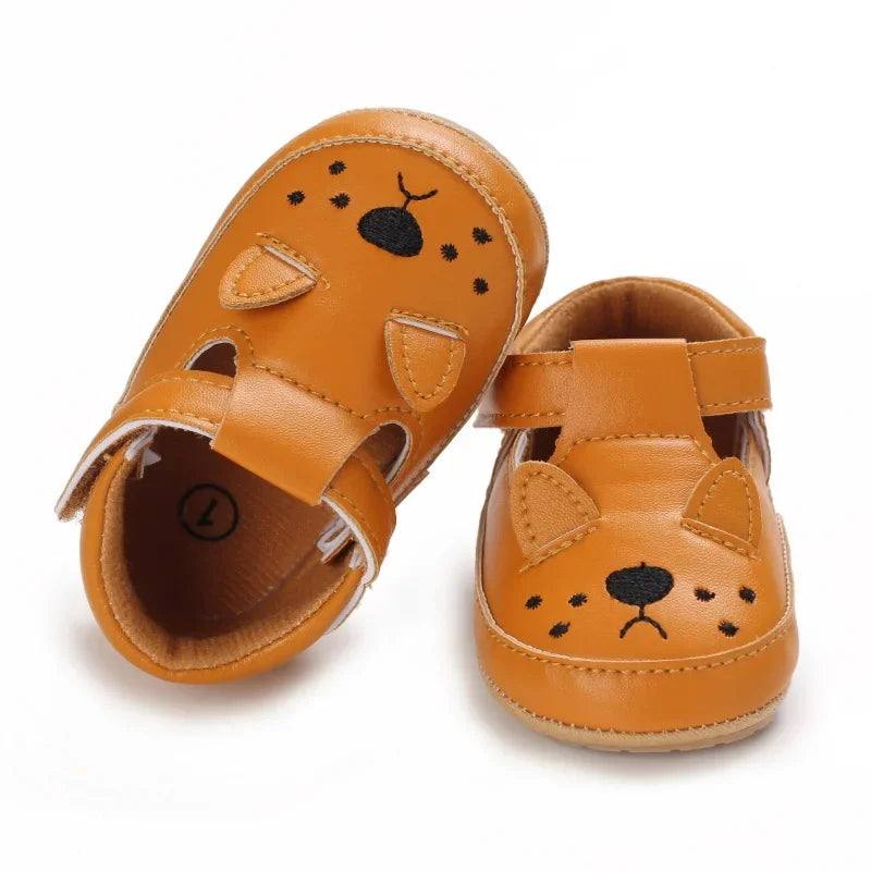 Mini Fashion - Zachte Eerste Stapjes - Dieren Kinder Schoentjes