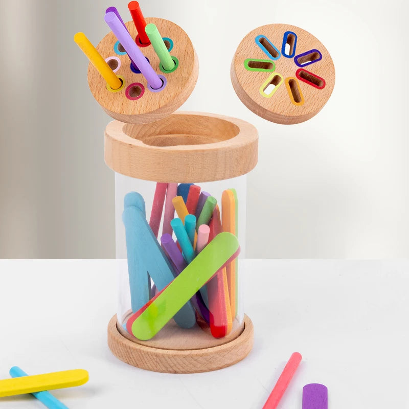 Woods™ - Educatief & Creatief - Kleur Sorteerspel