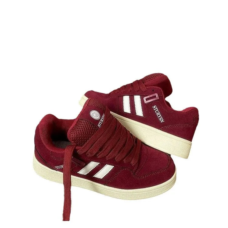 UrbanStep – Trendy & Comfortabel – Bordeauxrood Sneaker