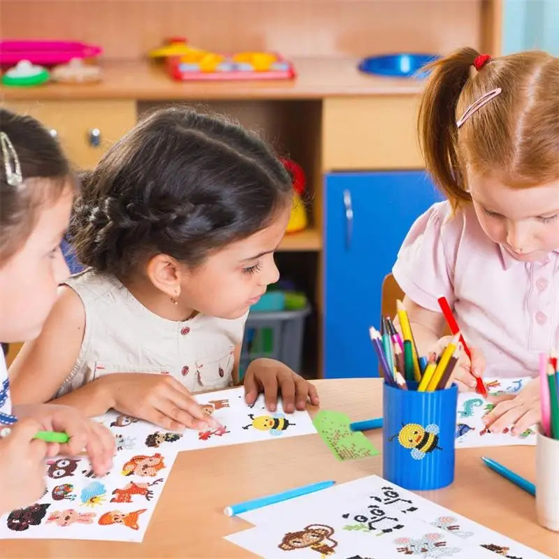 GemArt – Schattig & Glanzend – Diamant Painting Stickers