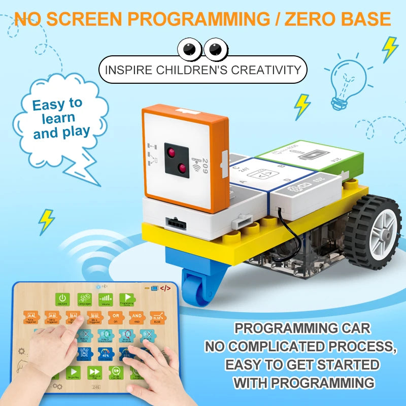 STEM Programming Blocks – Leren Programmeren – Bouwstenen Set