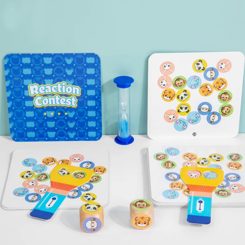 Puzzle Duel™ - Snel & Slim - Interactief Reactie Bordspel