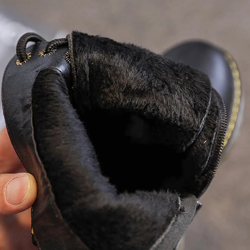 BlackLine – Sterk & Comfortabel – Lace-Up Combat Boots