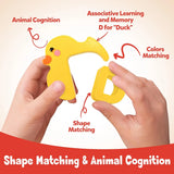 ZooLetters – Speels & Educatief – Dieren Alfabetpuzzel voor kinderen