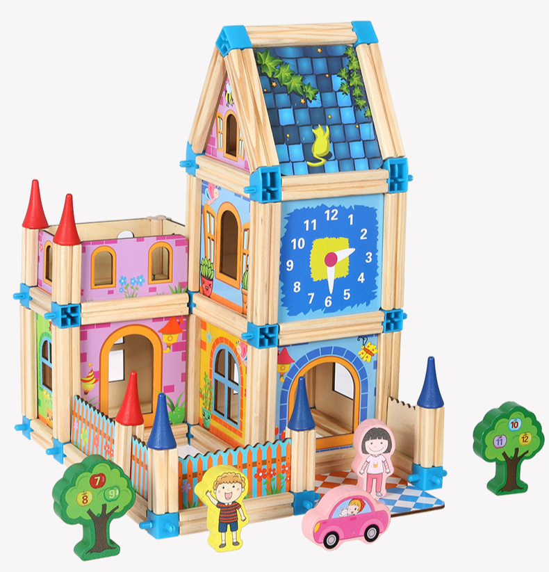 Woods – Duurzaam & Creatief – Houten Bouwset voor Kinderen