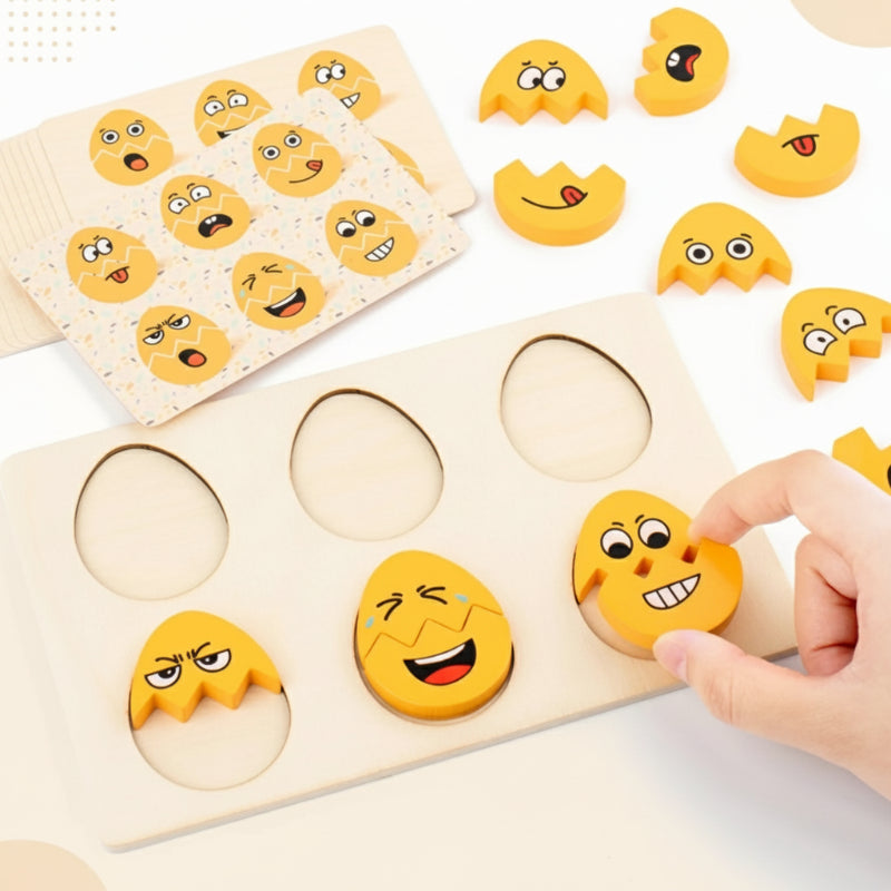 ExpressEggs – Leren omgaan met Emoties – Gezichtsuitdrukking Puzzel