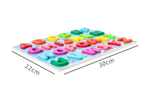 SmartBoard – Kleurrijk & Educatief – Montessori Cijfer & Letter Leerpuzzel