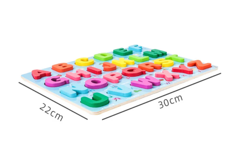 SmartBoard – Kleurrijk & Educatief – Montessori Cijfer & Letter Leerpuzzel