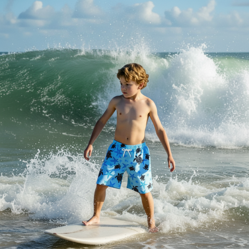SunnySplash – Licht & Comfortabel – Zwembroek Jongens