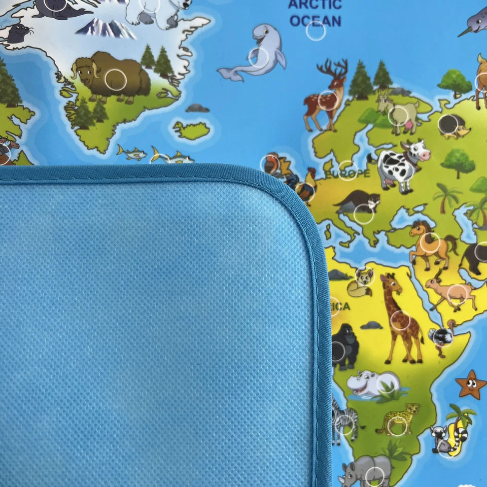 LittleExplorers – Leren & Spelen – Dieren wereldkaart
