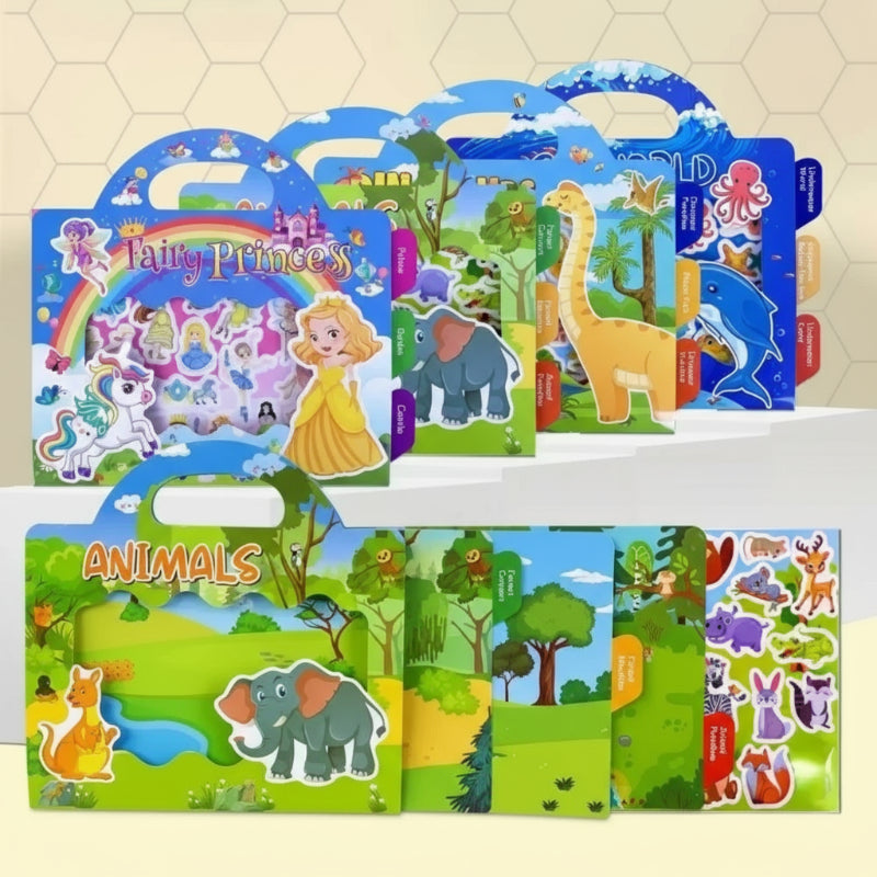 StickerFun – Kleurrijk & Leerzaam – Herbruikbare Stickerboek