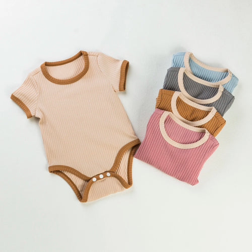 Mini Fashion™ - Leuke Kleurencombinaties - Baby Romper