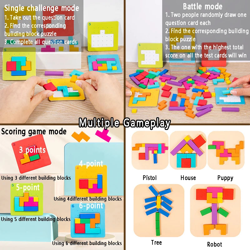 Tangram Puzzle™ - Brein Breker - Denk Puzzel