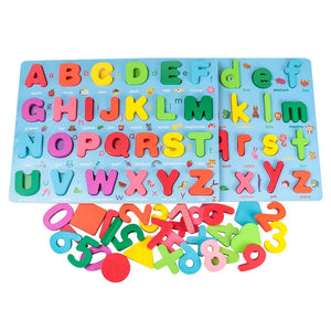 SmartBoard – Kleurrijk & Educatief – Montessori Cijfer & Letter Leerpuzzel