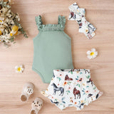 Baby Girl Summer Outfit – Schattig & Luchtig – Baby Kleding Set