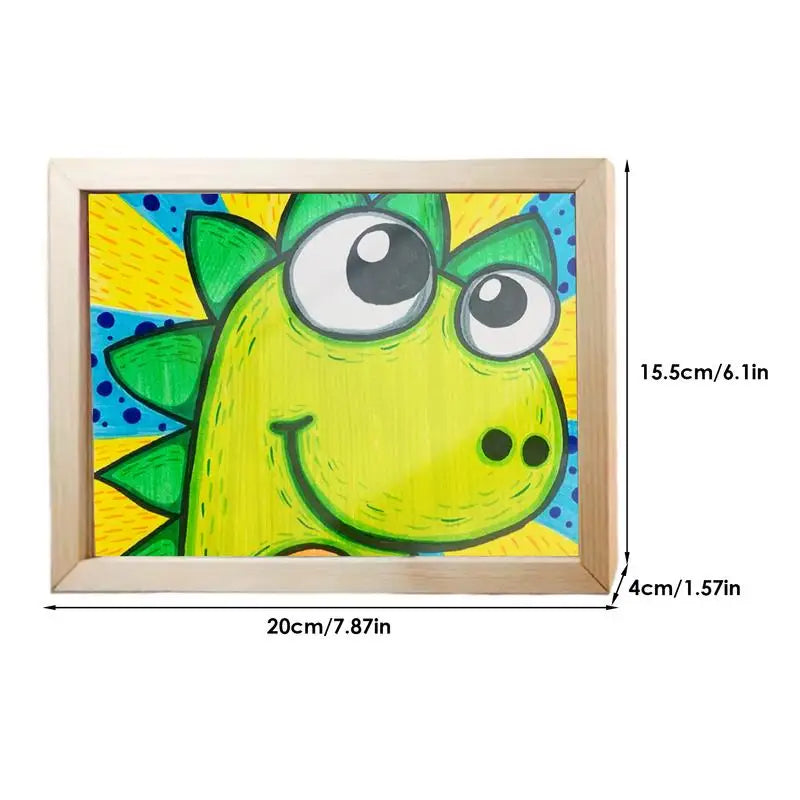 Mini Masterpiece - Wissel & Bewonder - Kinder Kunstframe