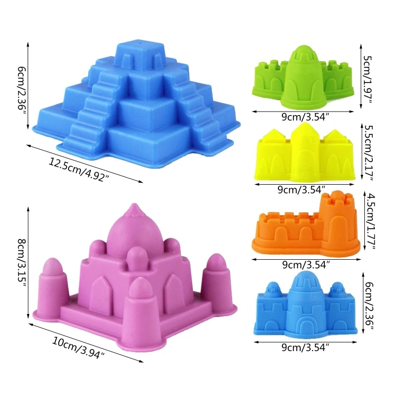 Sand Castle Kit™ – Zandpret Bouwplezier – Zandkastelen Set