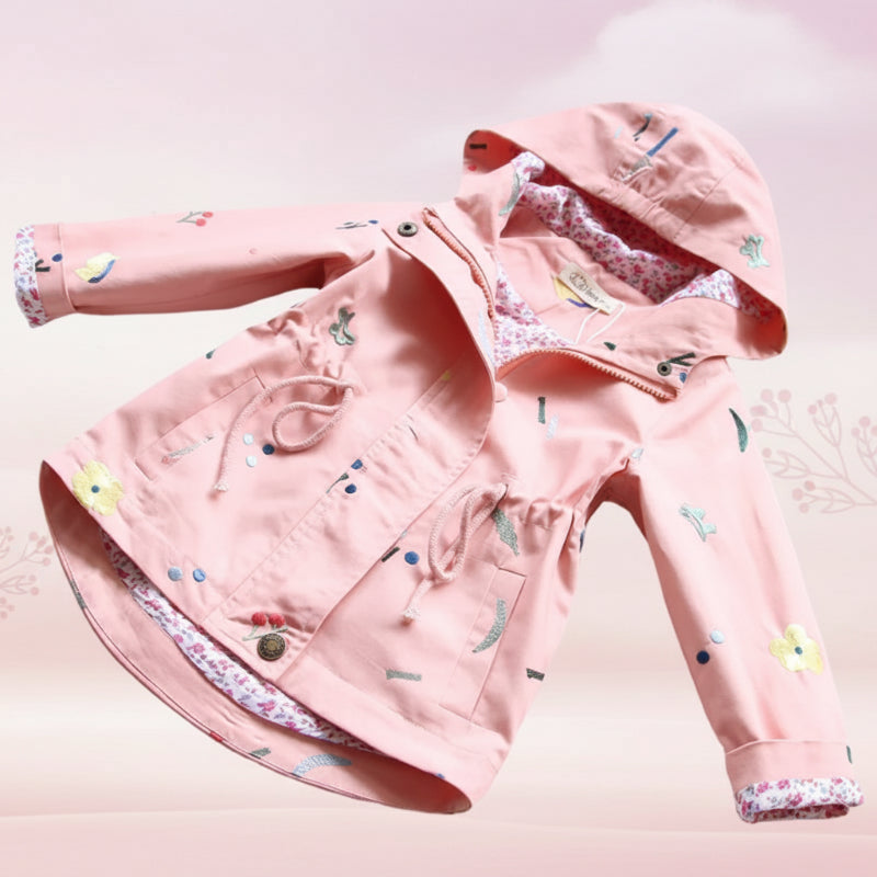 Girls Windbreaker Jacket – Licht & Stijlvol – Kinder Jas