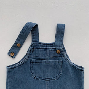 Mini Fashion™ - Jongens Overal - Denim Kledingsetje