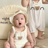Mini Fashion™ - Koel & Comfortabel - Babytuinbroek met hoed