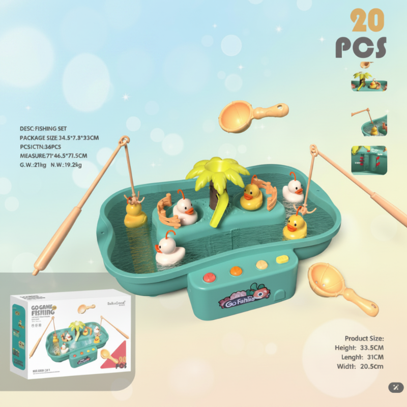 SplashCatch – Motoriek & Plezier – Eendjes Visspel