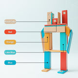 MagPlayer – Creatief & Motorisch – DIY Houten Magnetische Bouwblokken