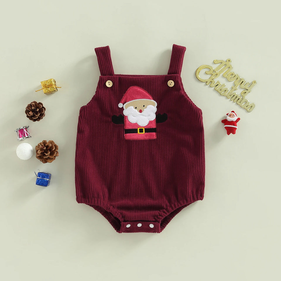 Mini Fashion™ - Kerst Design - Overall Kerst Romper