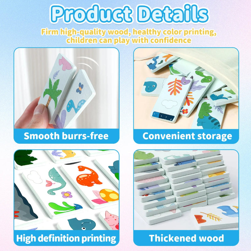 DinoDomino – Het leukste gezelschapspel! – Dino Domino