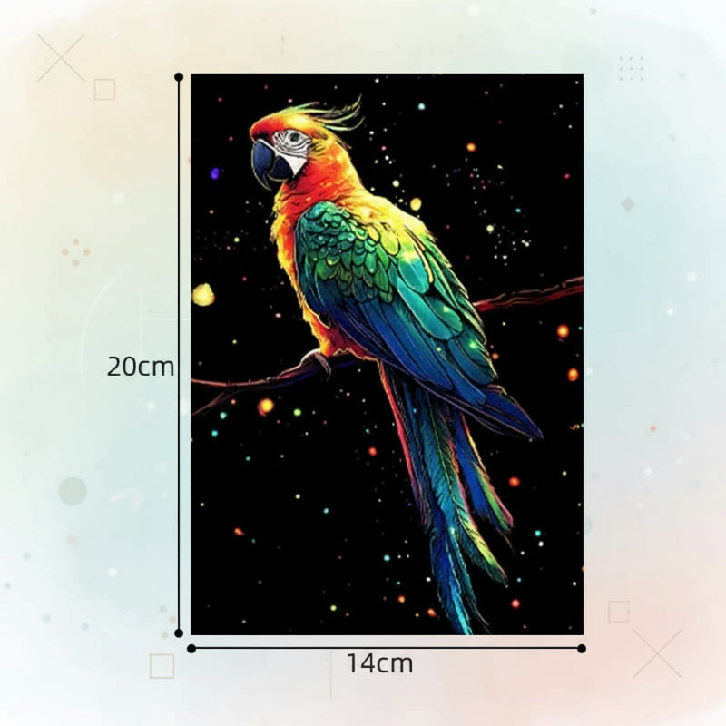 GlowArt – Glow-in-the-dark – Kraskaarten Set