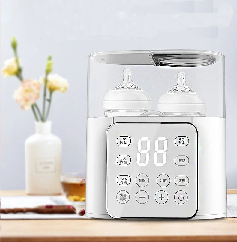 WarmEase - Altijd Perfect Warm - Multifunctionele 9-in 1 Flessenwarmer