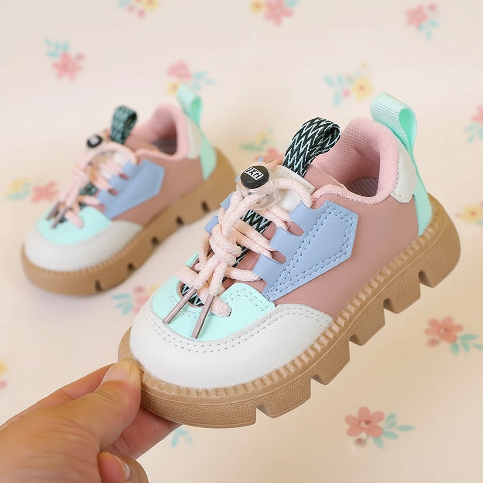 KidoStep – Zacht & Praktisch – Stoere kindersneakers met dikke zool